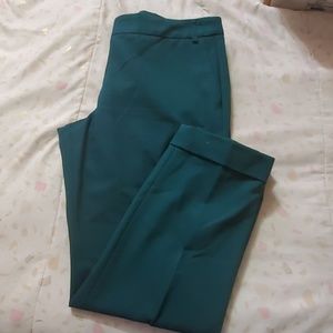 Express editor green pants trousers